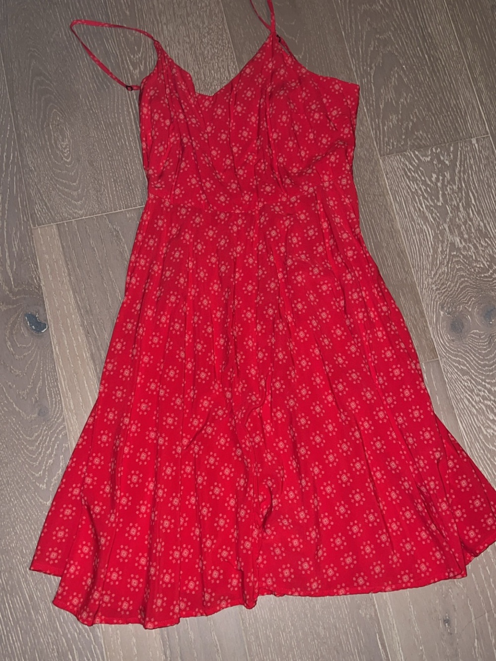 Women’s Gap Red Floral Slip Dress US S